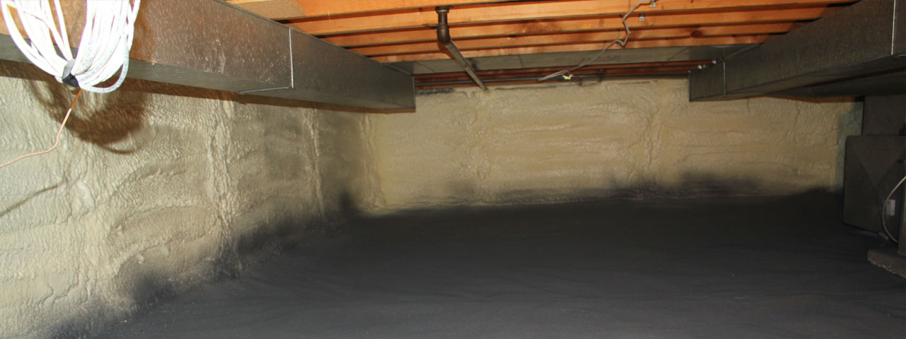 Paterson spray foam insulation for crawl spaces